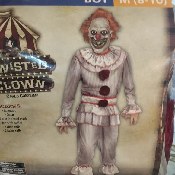 Other - New pennywise It child clown costume M 8-10
